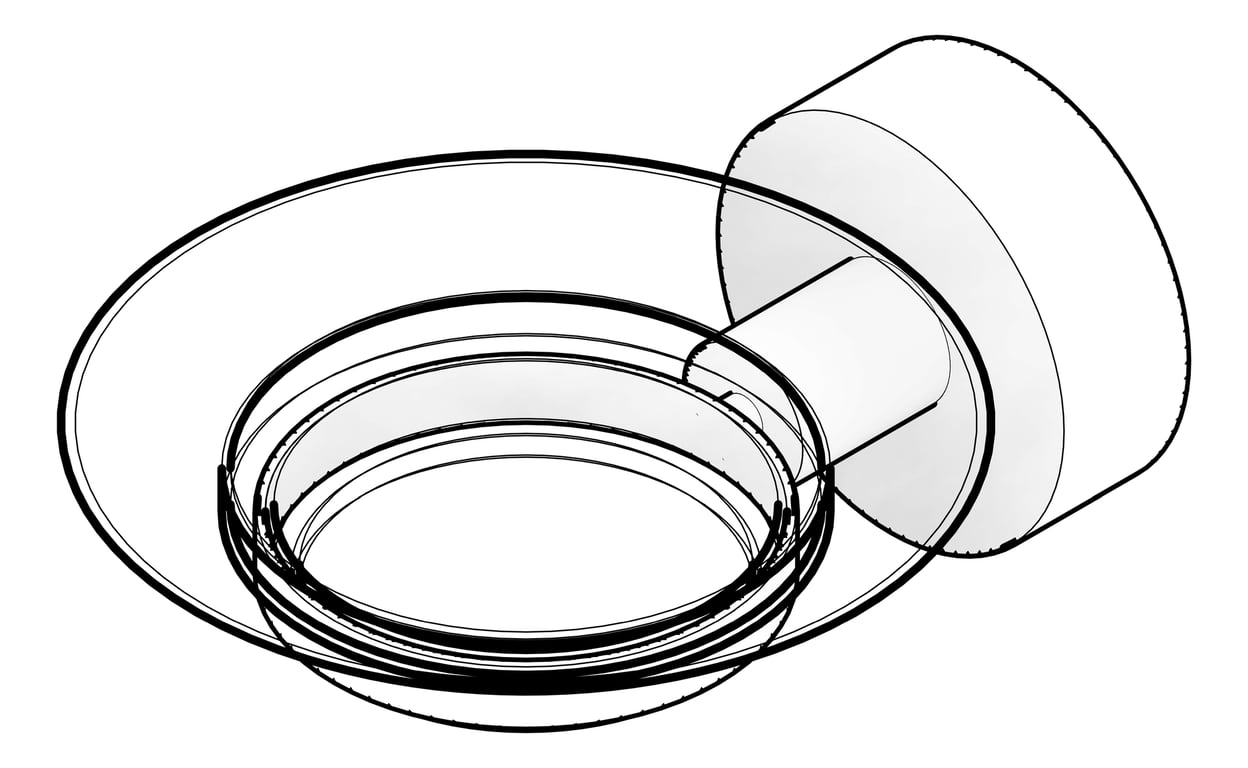 3D Documentation Image of SoapDish Abey