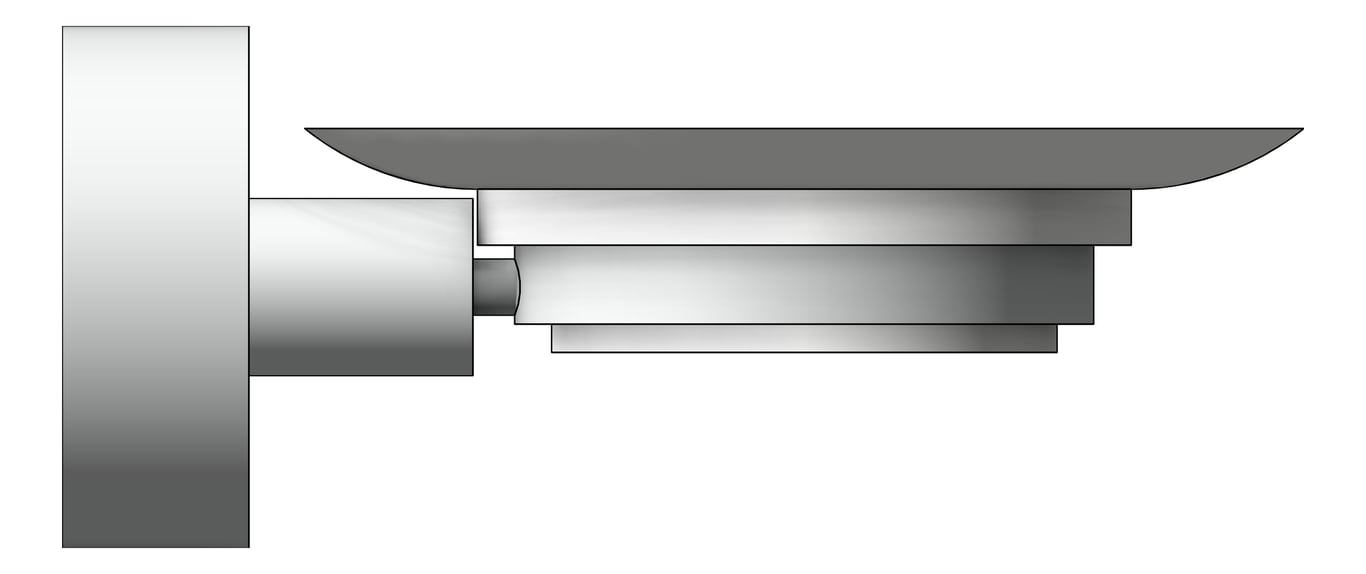 Left Image of SoapDish Abey