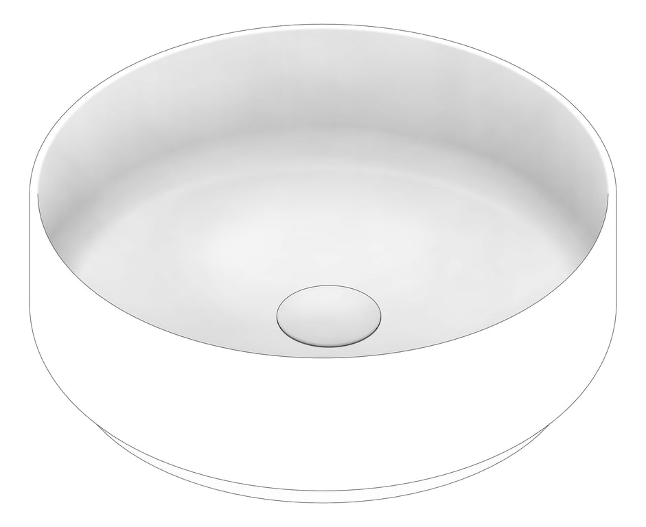 3D Documentation Image of Basin AboveCounter Abey Poco Round