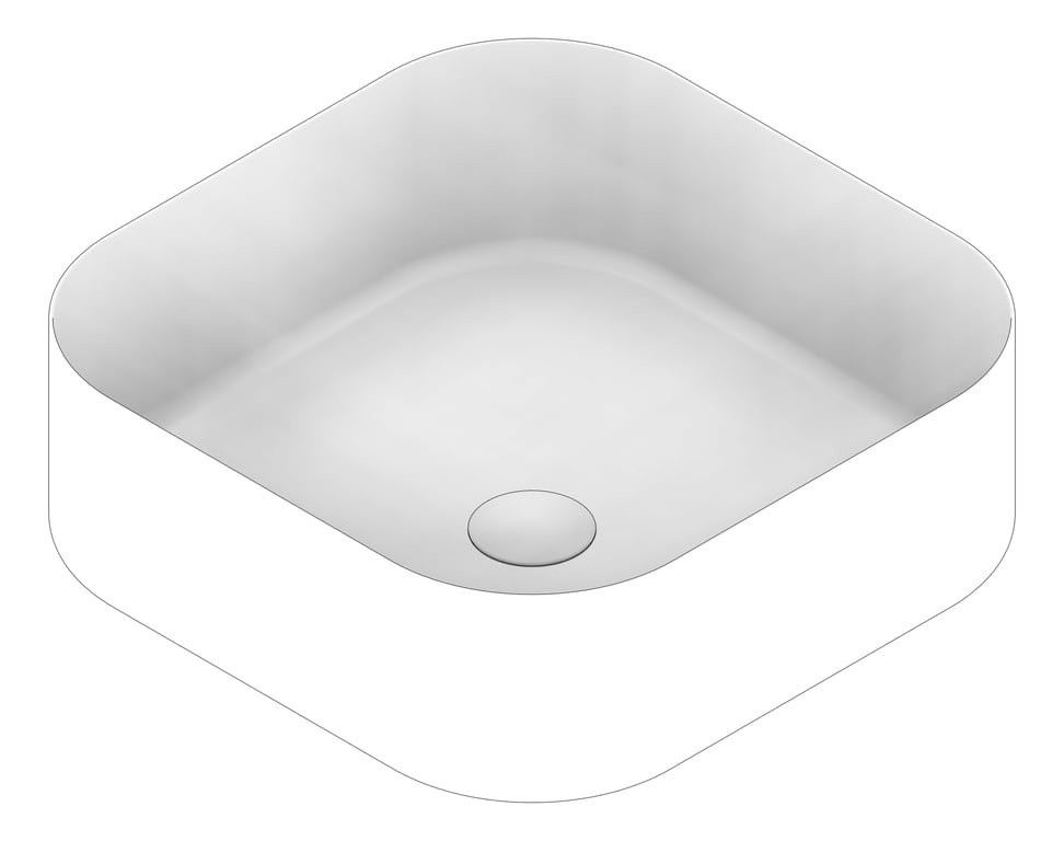 3D Documentation Image of Basin AboveCounter Abey Vela Square