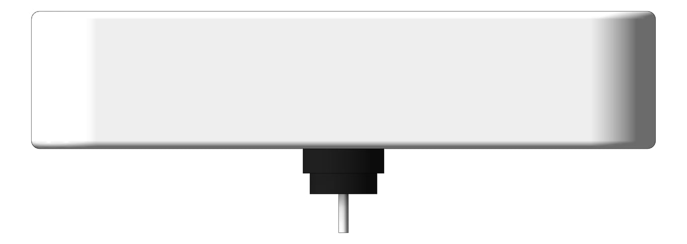 Front Image of Basin WallHung Abey Vela