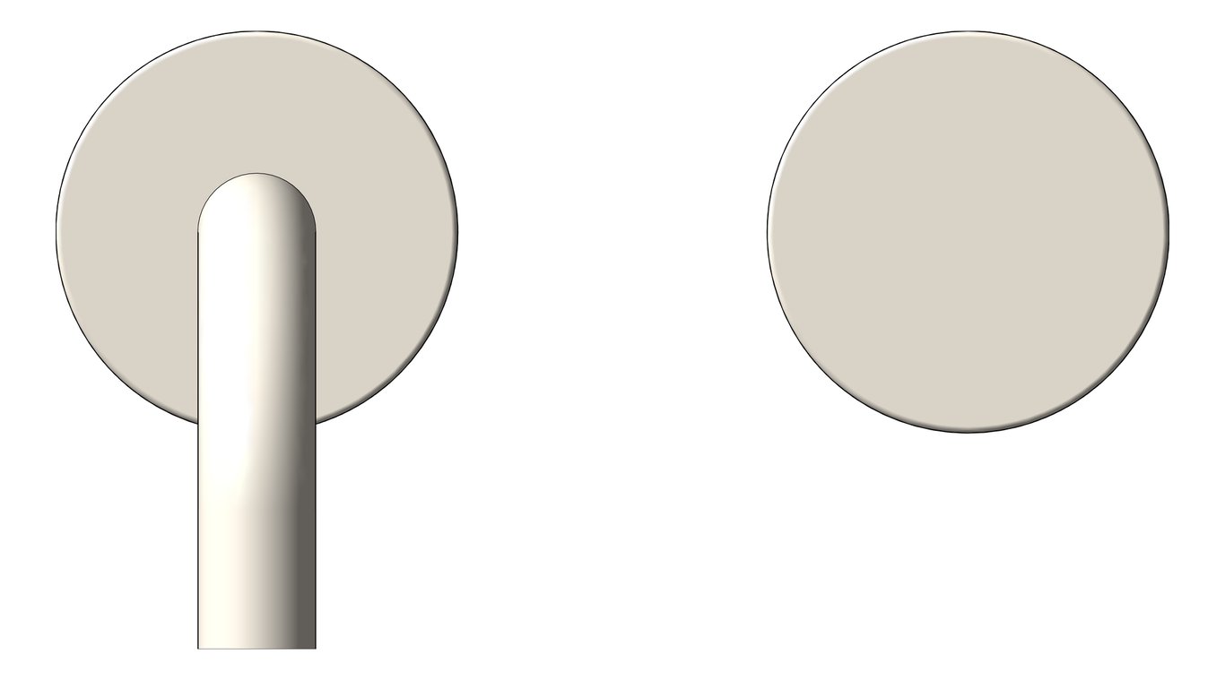 Front Image of MixerSet Wall Abey PocoP BasinBath