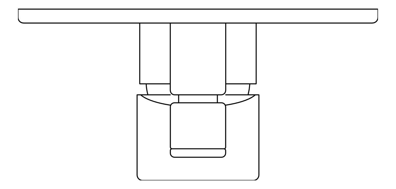 Plan Image of MixerTap Wall Abey Lucia BathDiverter