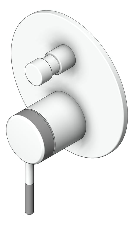 Navigate to MixerTap Wall Abey PocoK BathShower External Diverter