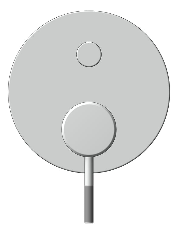 Front Image of MixerTap Wall Abey PocoK BathShower External Diverter