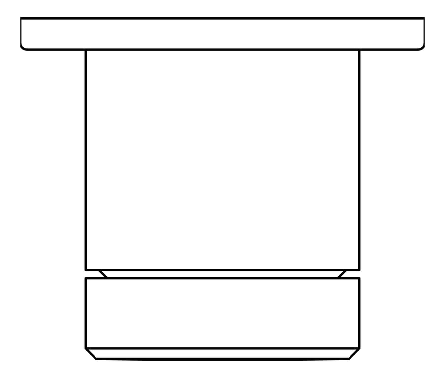 Plan Image of MixerTap Wall Abey PocoK BathShower External
