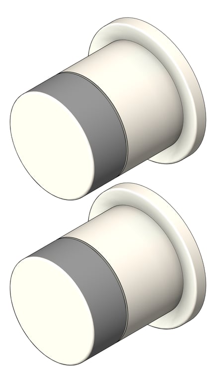 MixerTap Wall Abey PocoP BathShower Circular