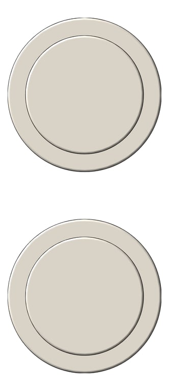 Front Image of MixerTap Wall Abey PocoP BathShower Circular