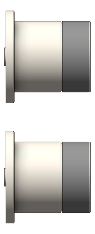 Left Image of MixerTap Wall Abey PocoP BathShower Circular