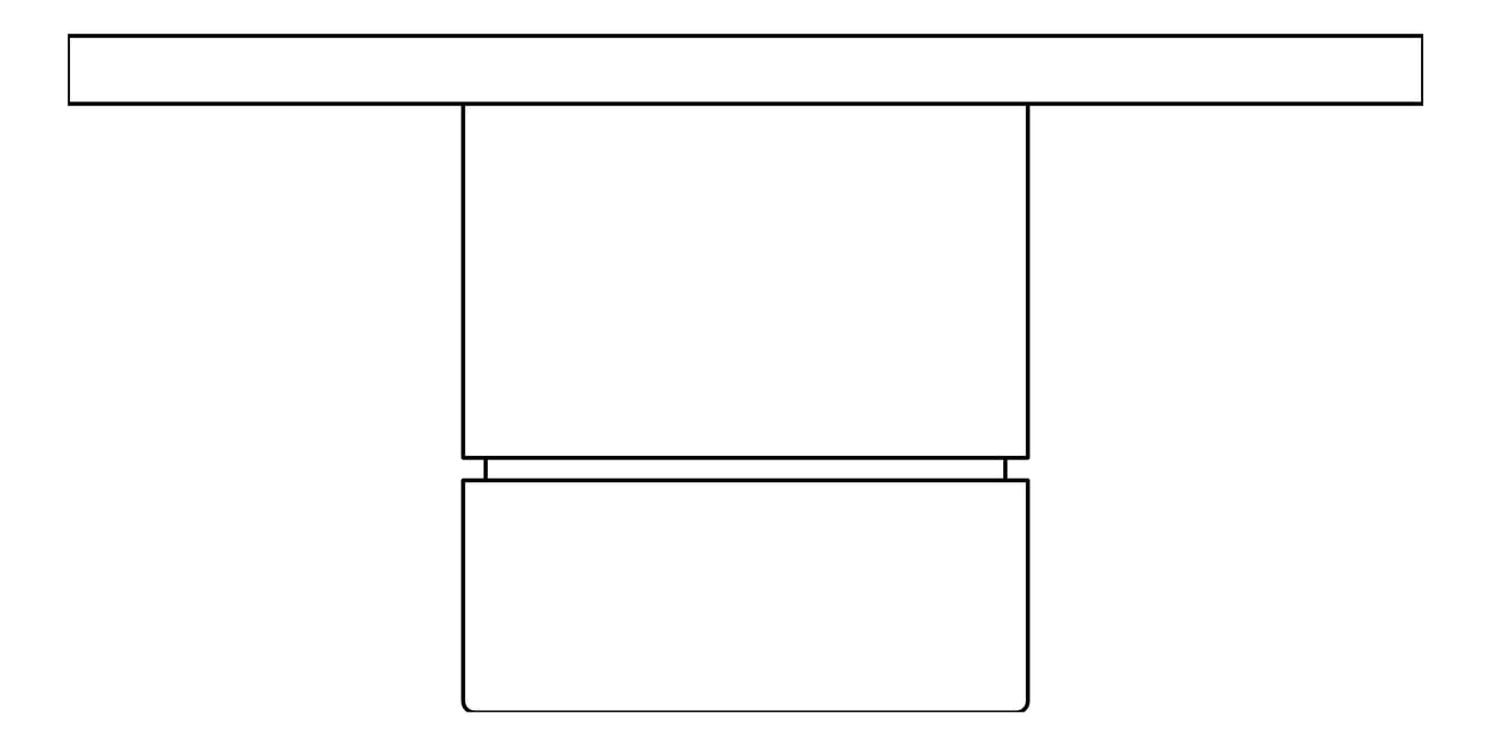 Plan Image of MixerTap Wall Abey PocoP BathShower Rectangular