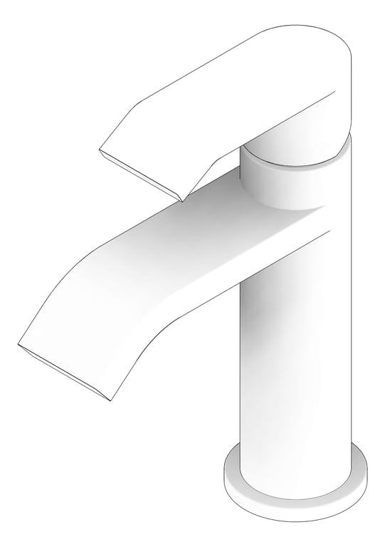 3D Documentation Image of Mixer Basin Abey Stile