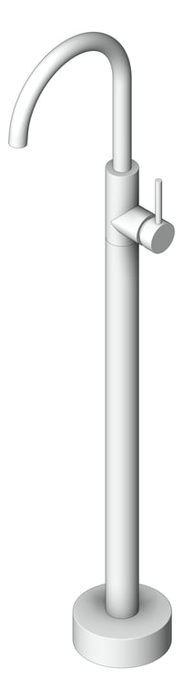 Navigate to Mixer Bath Abey Lucia Freestanding