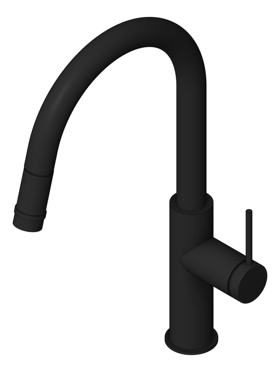 Navigate to Mixer Sink Abey Poco Gooseneck PullDown