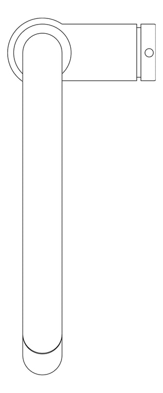 Plan Image of Mixer Sink Abey Poco Gooseneck PullDown