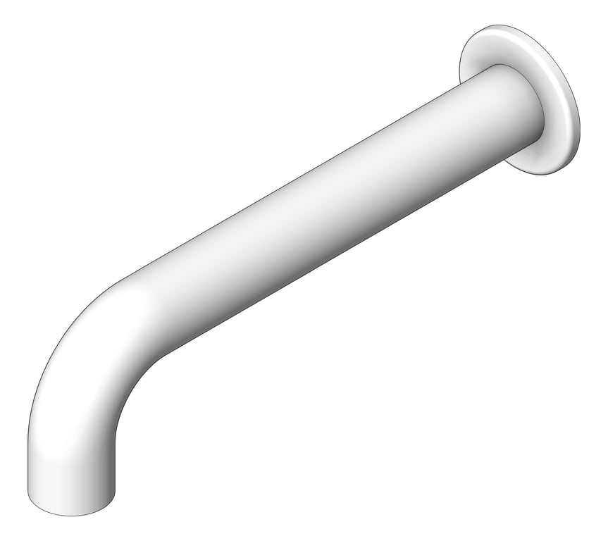 Spout Wall Abey Lucia Curved 230