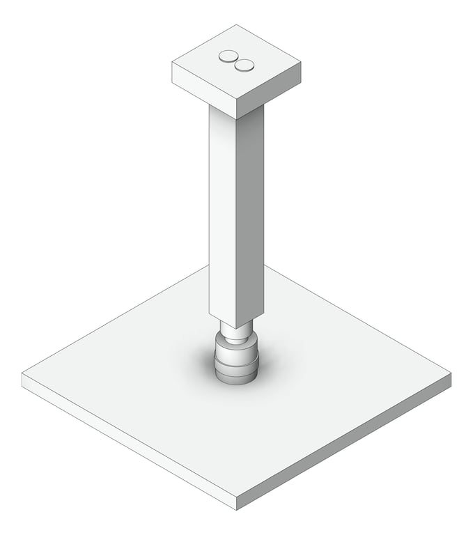 Navigate to Shower Ceiling Abey Vertical Square
