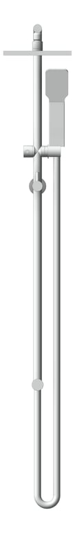 Front Image of Shower Wall Abey Dual Square
