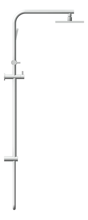 Left Image of Shower Wall Abey Dual Square