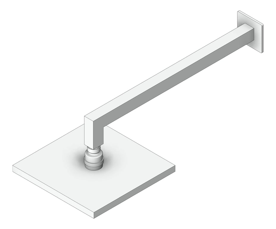 Navigate to Shower Wall Abey Horizontal Square