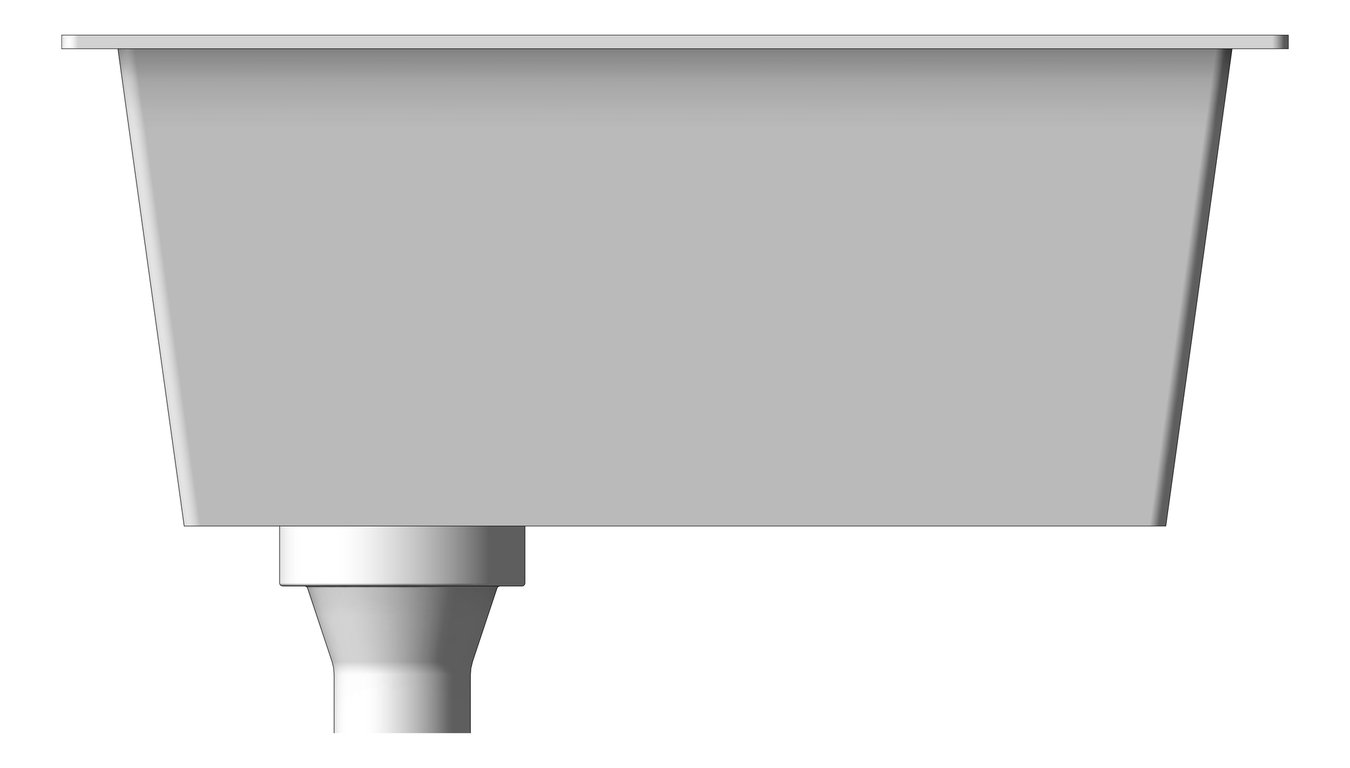 Left Image of Sink Kitchen Abey CUA Single