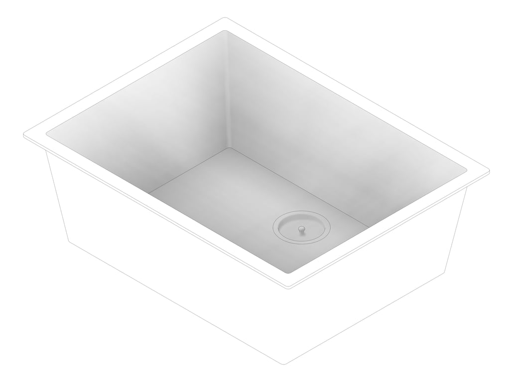 3D Documentation Image of Sink Kitchen Abey CUA Small