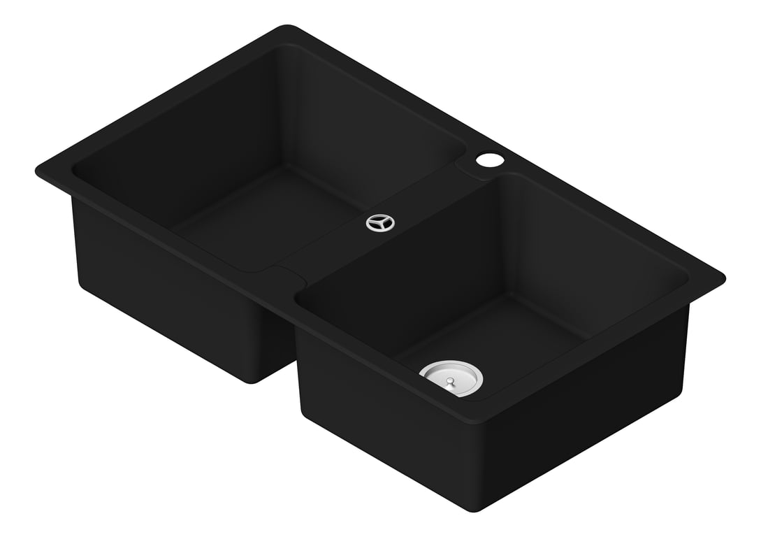 Navigate to Sink Kitchen Abey Schock DoubleBowl
