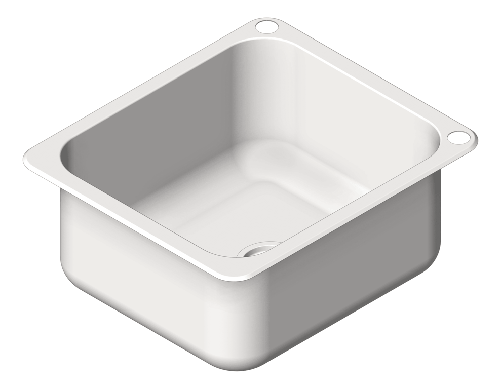 Navigate to Sink Laundry Abey TheHunter SingleBowl Inset