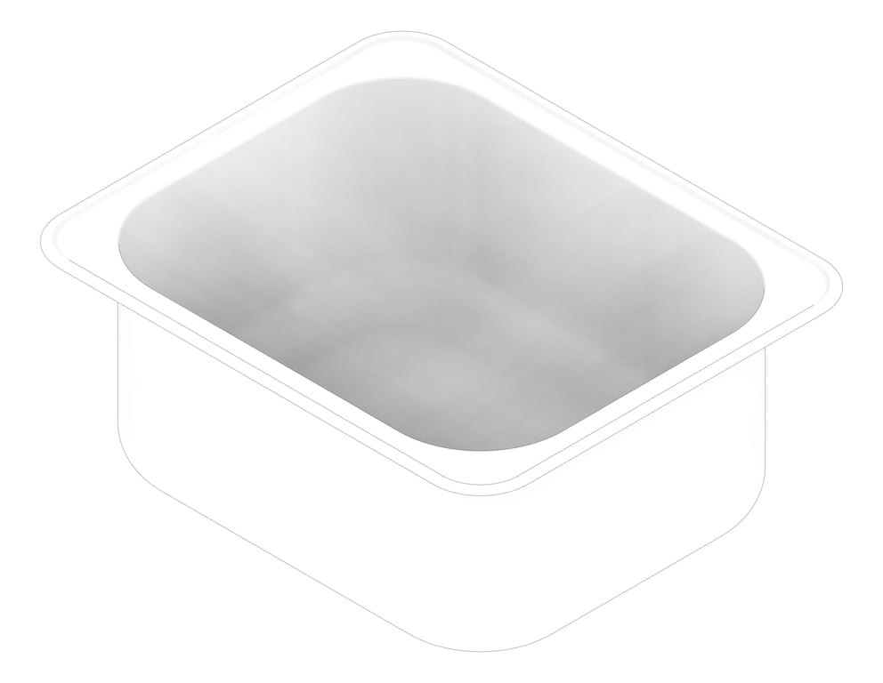 3D Documentation Image of Sink Laundry Abey TheLodden SingleBowl