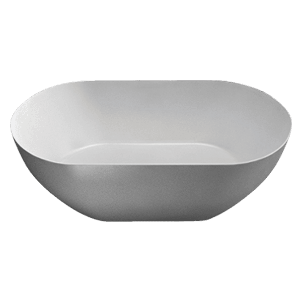 21127-21128 Image of Bath FreeStanding Abey Byron GlossClearStone 1690mm