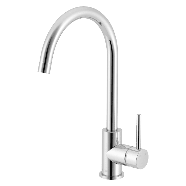 3K4 Image of Mixer Sink Abey Lucia GooseneckSideLever