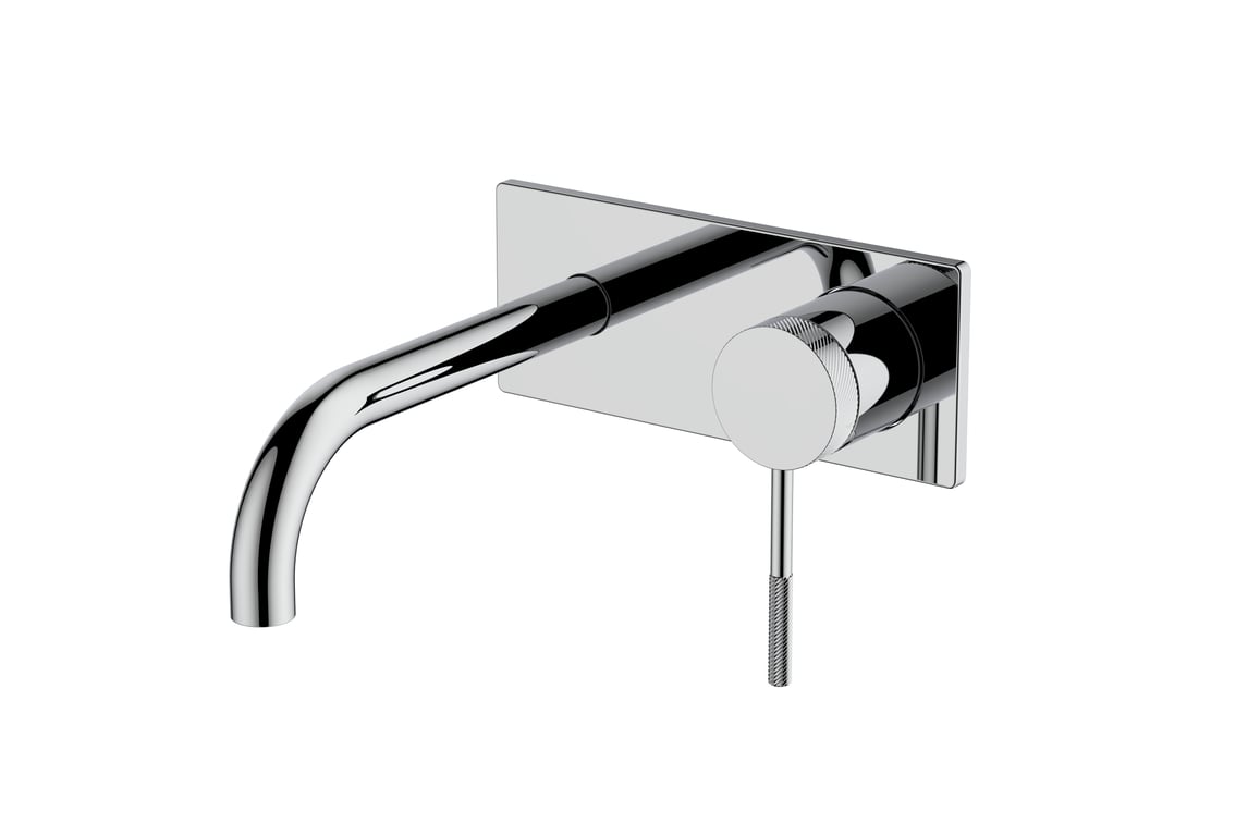 6B-WS165-K Image of MixerSet Wall Abey Poco BasinBathSet 165