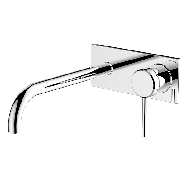 6B-WS220 Image of MixerSet Wall Abey Poco BasinBathSet 220
