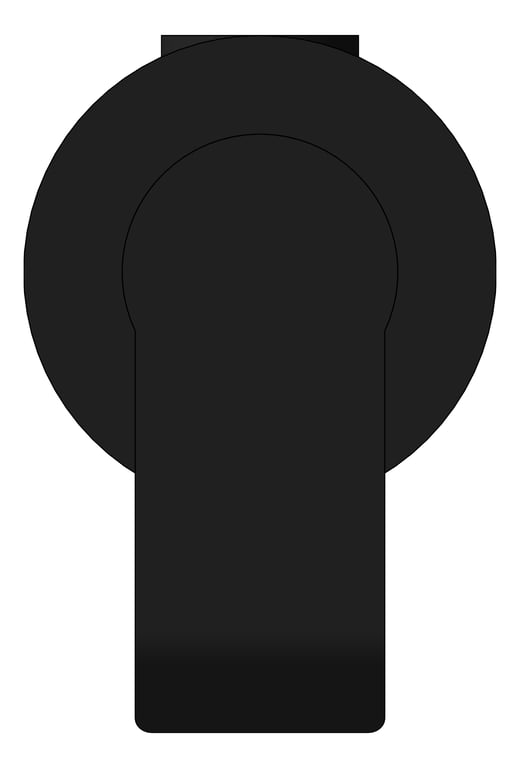 Front Image of MixerTap Wall Abey Stile