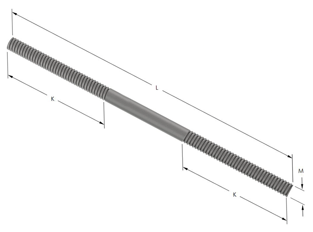 1AG280 Image of Rod Anchorage Threaded Drop RH-LH AG280