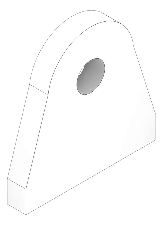 3D Documentation Image of Pipe Welding Lug Anchorage AG340