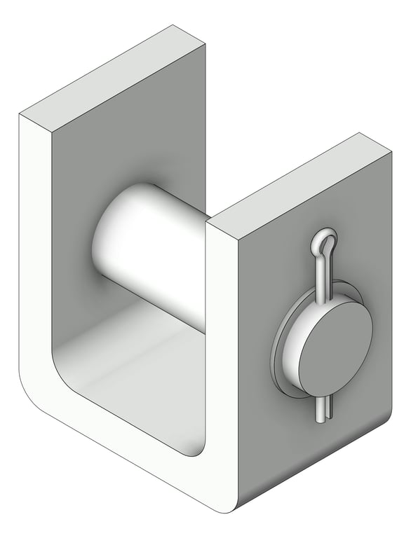 Navigate to Welded Beam Attatchment Anchorage With Load Pin AG370