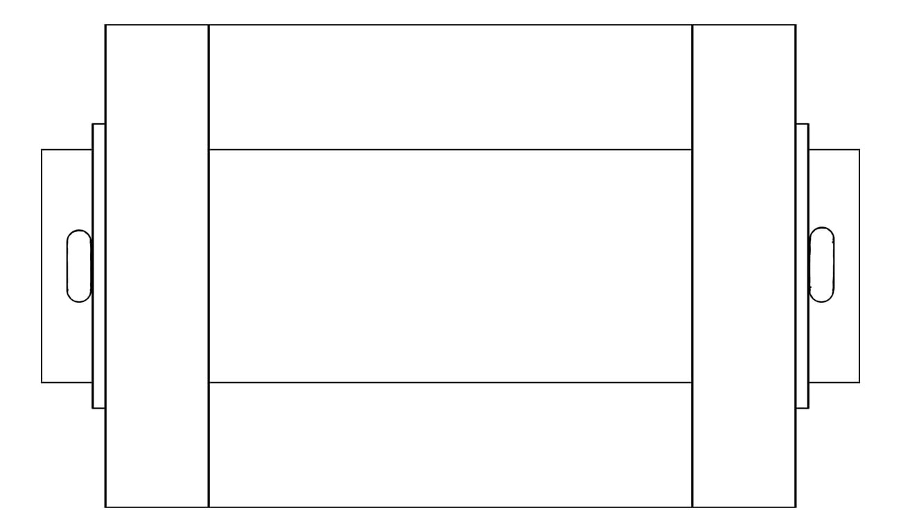 Plan Image of Welded Beam Attatchment Anchorage With Load Pin AG370