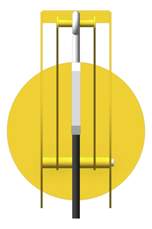 Left Image of Constant Load Spring Support Anchorage Horizontal Can AG800