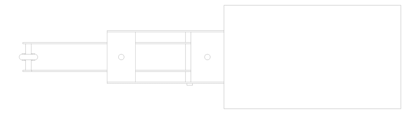 Plan Image of Constant Load Spring Support Anchorage Horizontal Can AG800