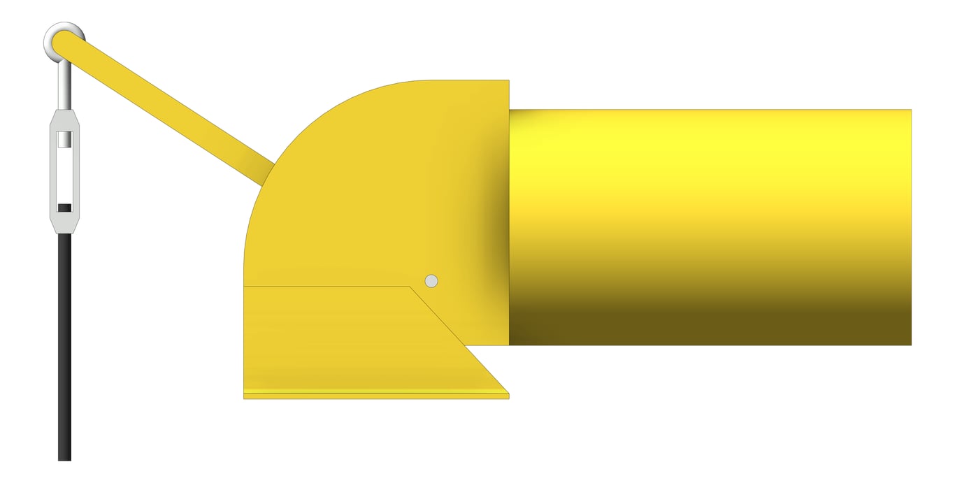 Front Image of Constant Load Spring Support Anchorage Horizontal Base Mounted Hanger AG810