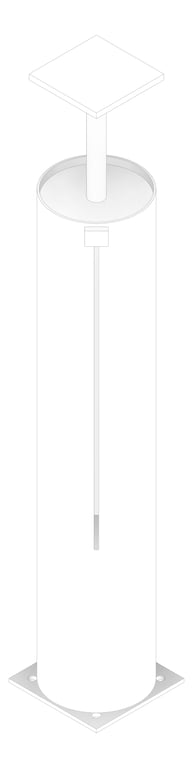 3D Documentation Image of SpringSupport Variable Anchorage BaseMount TripleTravel