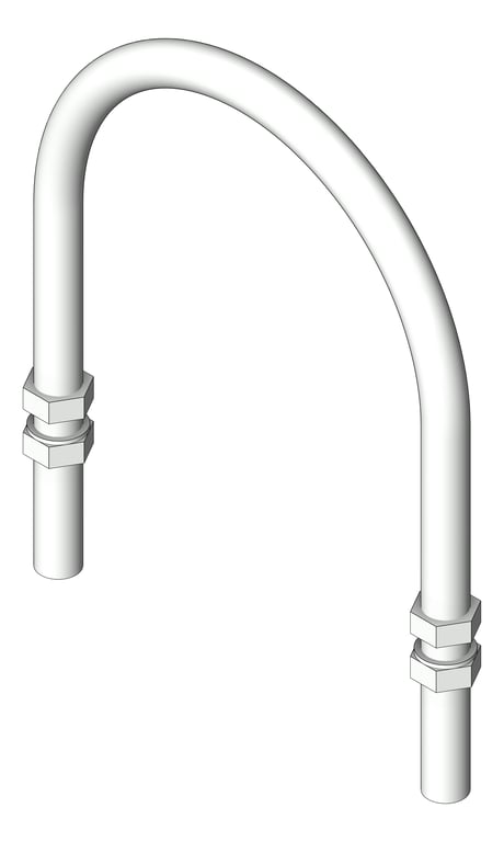 Navigate to Pipe Clamp Rigid Anchorage U-bolt for HDPE AG485