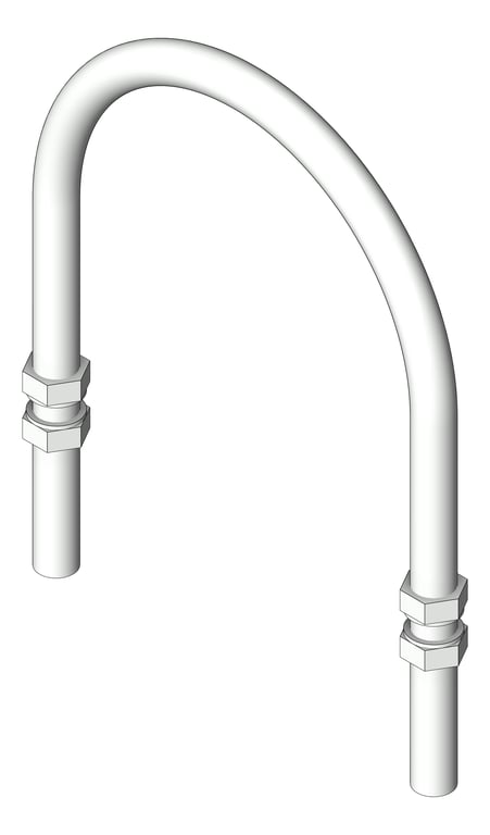 Pipe Guide Rigid Anchorage U-bolt Guide for HDPE Pipe AG475 