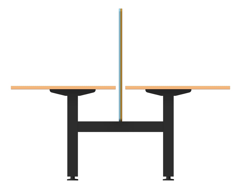 Left Image of Desk Double AspectFurniture Activate Linear FixedHeight
