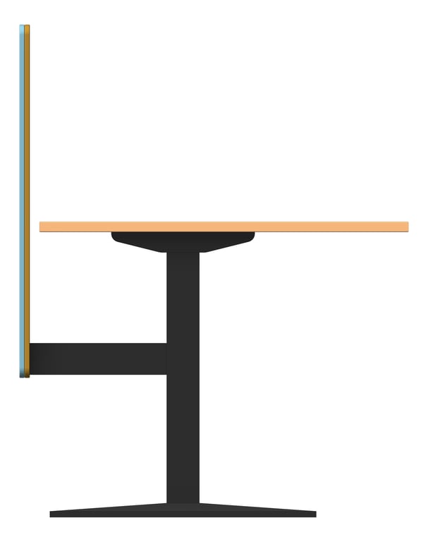 Left Image of Desk Single AspectFurniture Activate Linear FixedHeight