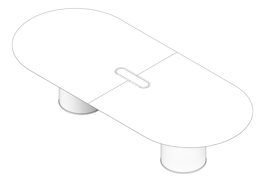 3D Documentation Image of Table Pill AspectFurniture Atlas 10Person RoundShroud