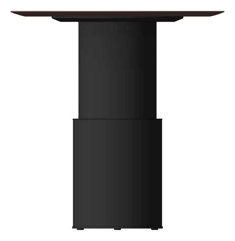 Left Image of Table Round AspectFurniture Atlas 4Person AdjustableHeight