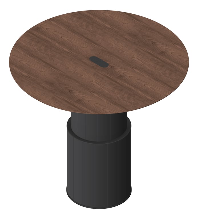 Table Round AspectFurniture Atlas 5Person AdjustableHeight