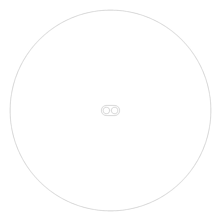 Plan Image of Table Round AspectFurniture Atlas 5Person