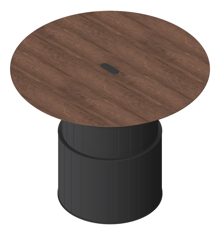 Image of Table Round AspectFurniture Atlas 6Person AdjustableHeight
